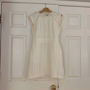 White Petite Banana Republic Dress - 4P